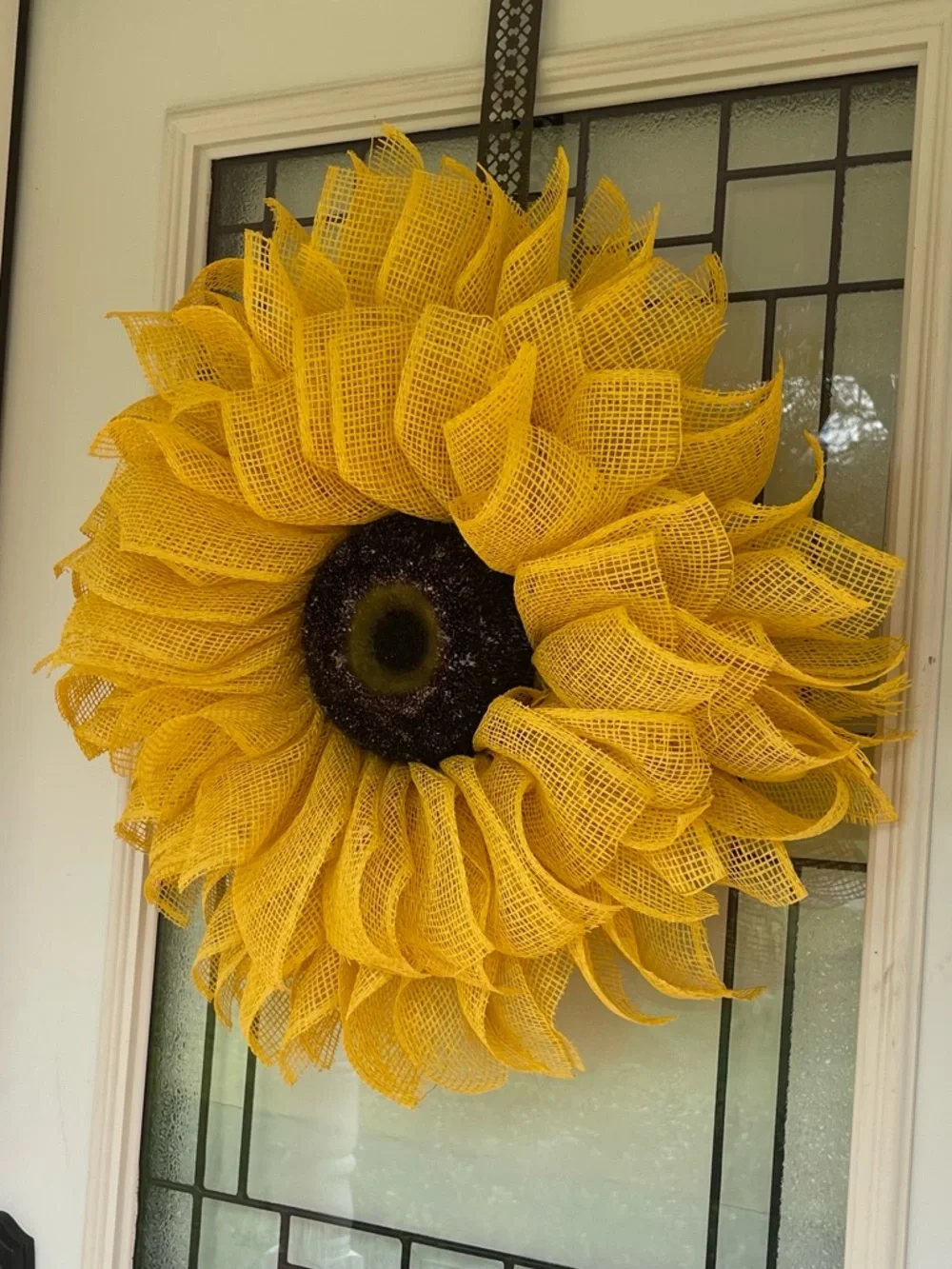 *NWT Sunflower Spring Theme Front Door Wreath